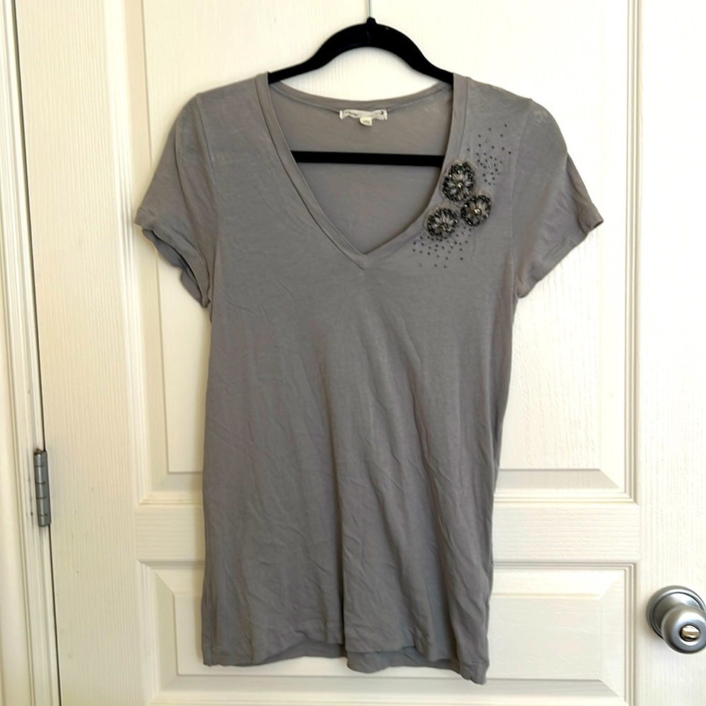 Beautiful J. Crew Bead Design Top